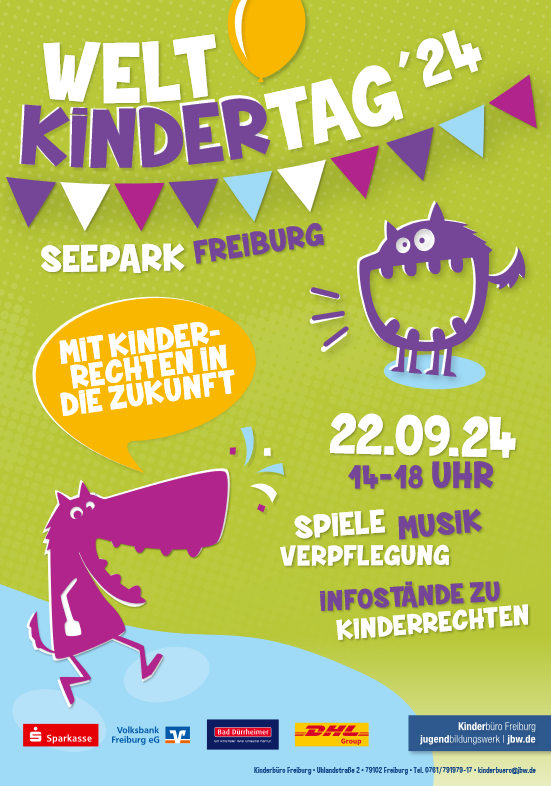 Weltkindertag 2024 Plakat
